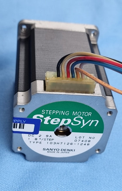 Sanyo Denki  - Step Syn - Stepper Motor - Fujifilm Xr-1 -  103H7126-1248