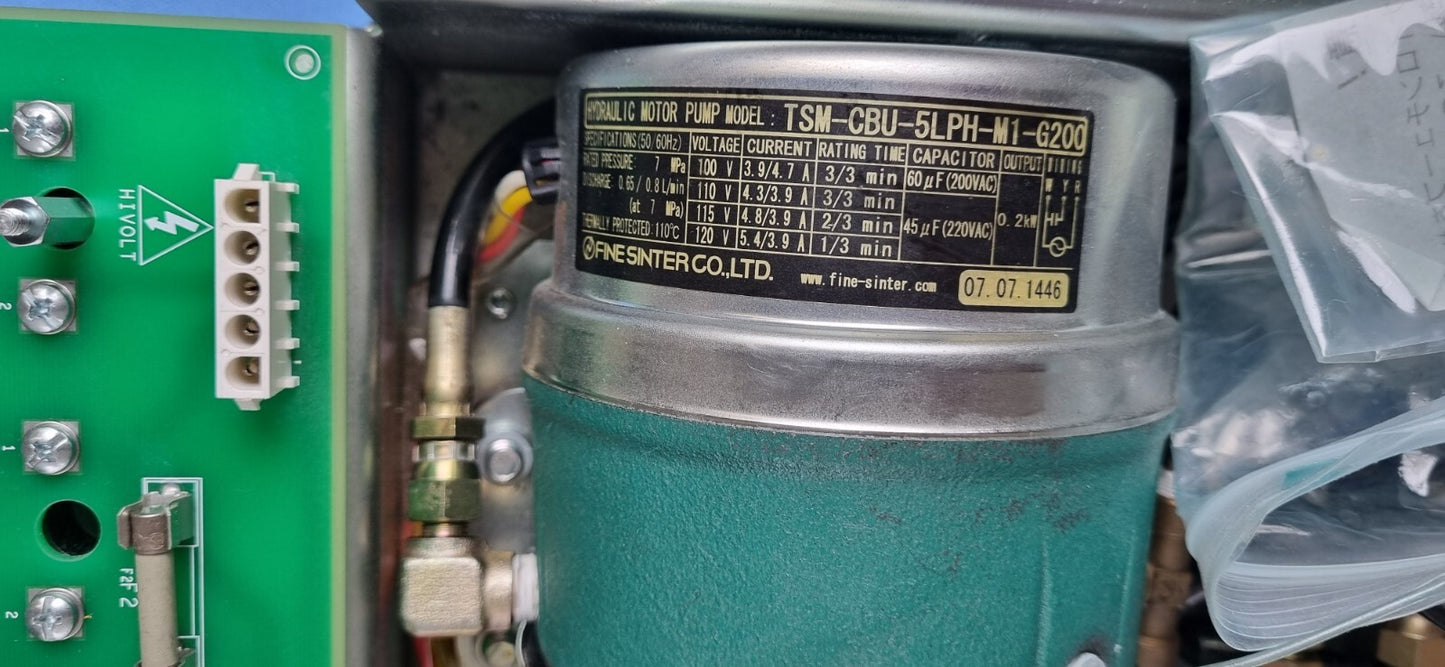 GE Lightspeed - Hydraulic Motor Pump - TSM-CBU-5LPH-M1-G200