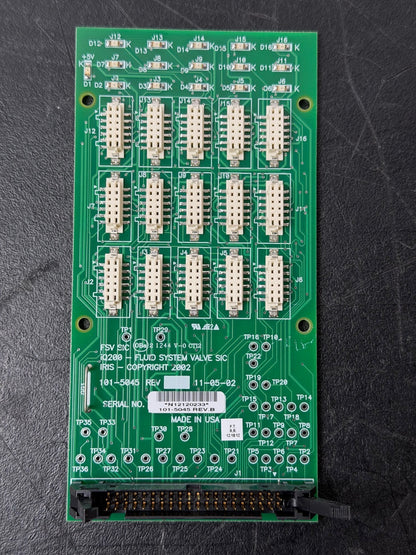 IRIS MEDICAL IQ 200 URINE CHEMISTRY SYSTEM - REAR PANEL - 101-5045
