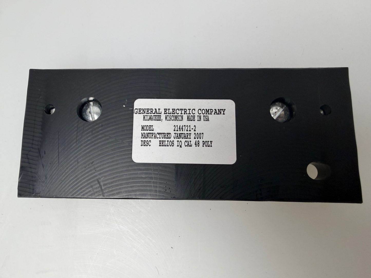 GE 2144721-2 Helios IQ CAL 48 Poly Phantom