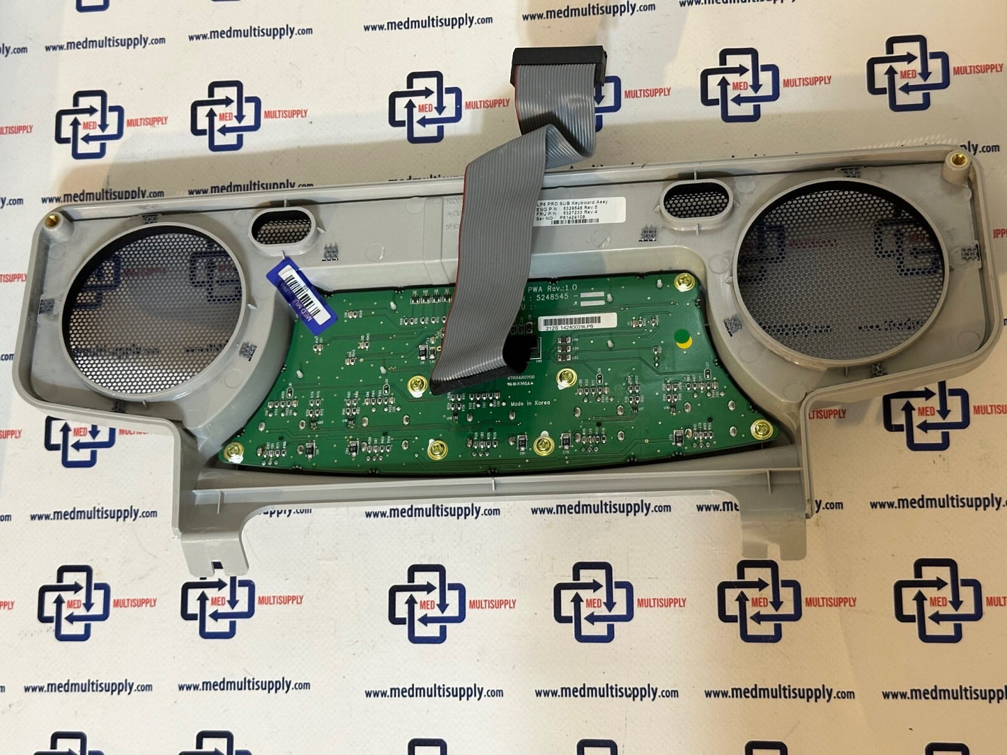 GE Logiq P6 PRO SUB Keyboard Model 5329548 - REV 5 /5248545/5327233