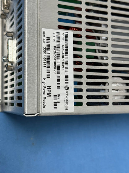 GE Servotronix Discovery HPM High Power Module Gamma Ray Scanner MPN /5389520-1